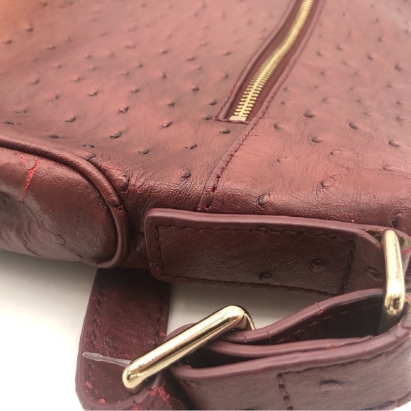 JACK FRENCH LONDON Leather Pebbled crossbody, suede-like lining - Picture 11 of 14